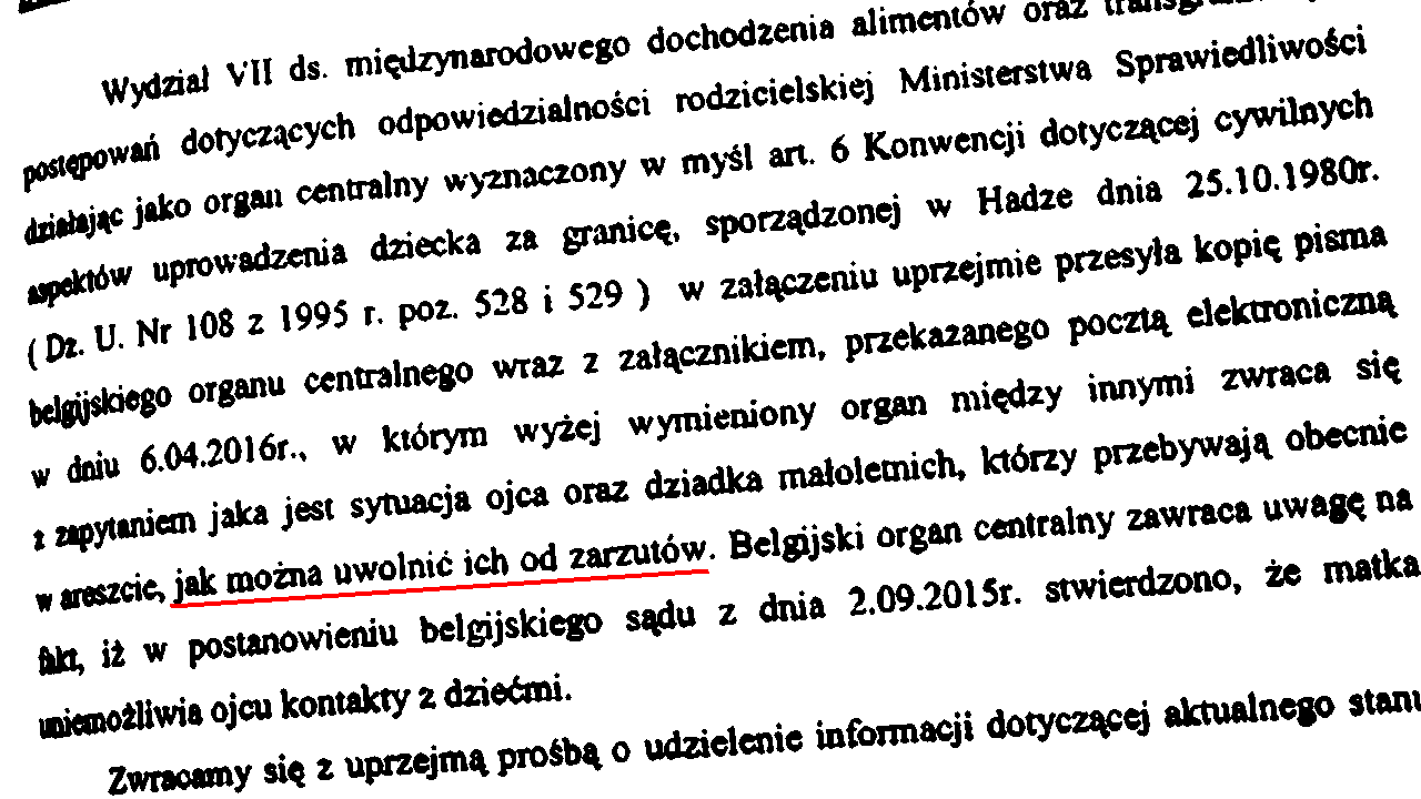 Korupcyjna propozycja z Ministerstwa Sprawiedliwości