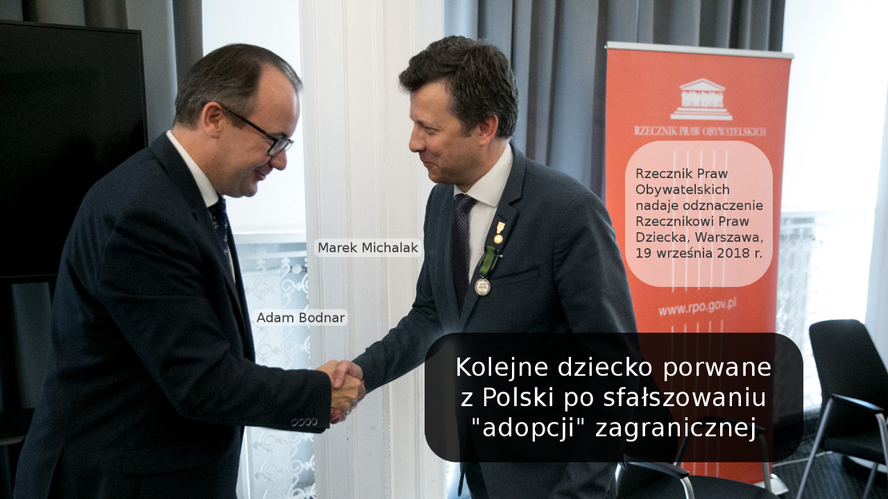 Rzecznik odznacza Rzecznika medalem